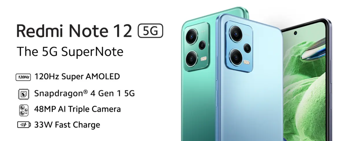 Redmi Note 12 5G