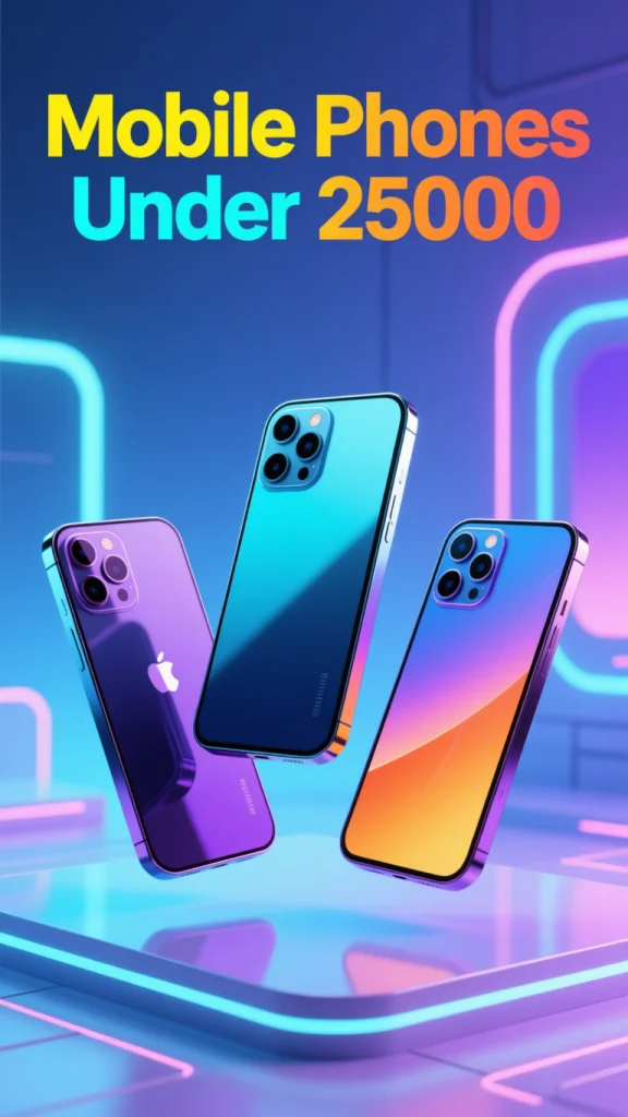 Mobile Phones Under 25000