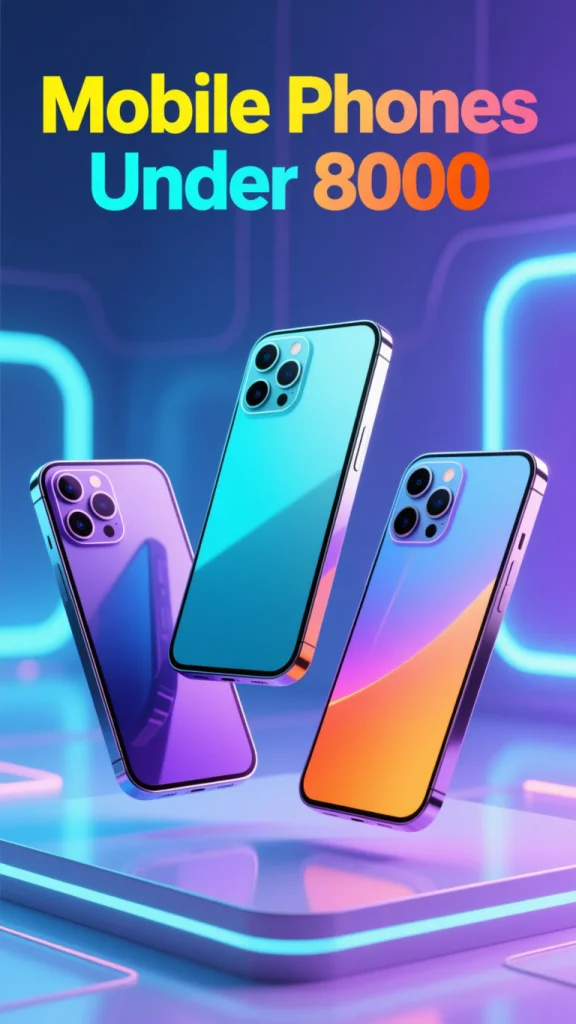 Mobile Phones Under 8000