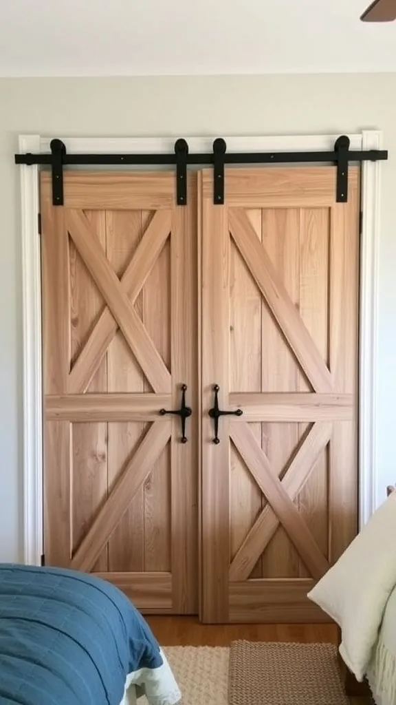 Barn Door Closet