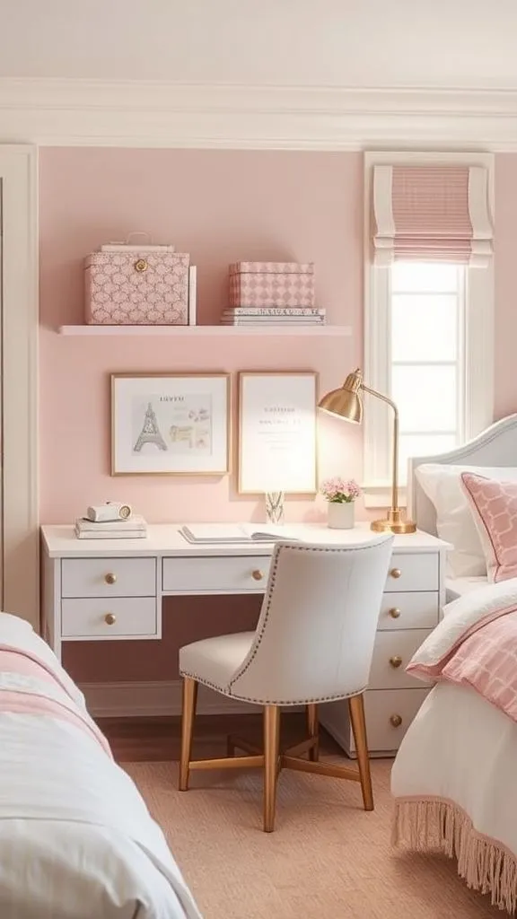Blush Office Oasis
