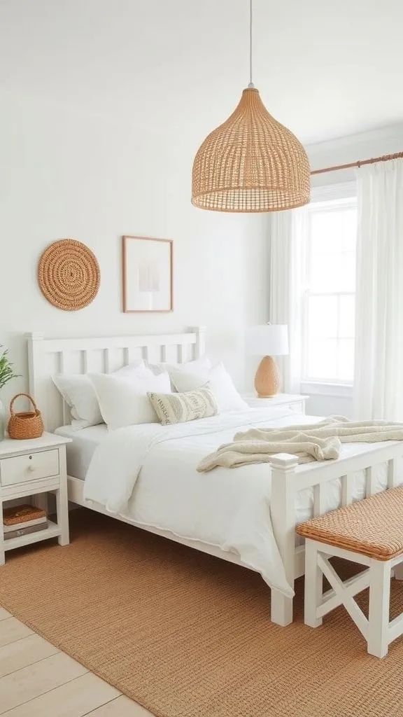 Breezy Coastal Simplicity with Woven Accents