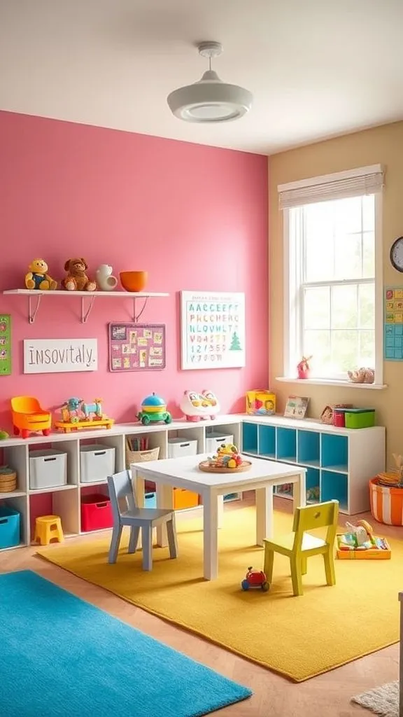 Bright and Cheerful Activity Zone