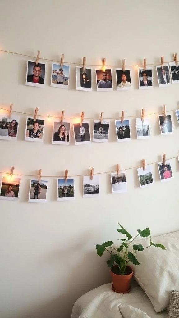 Celebrate Memories with Hanging Photos