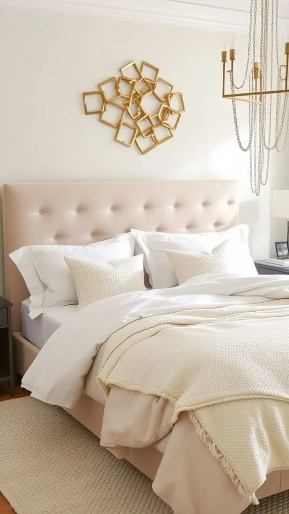 Cozy Neutrals with Statement Chain Accents