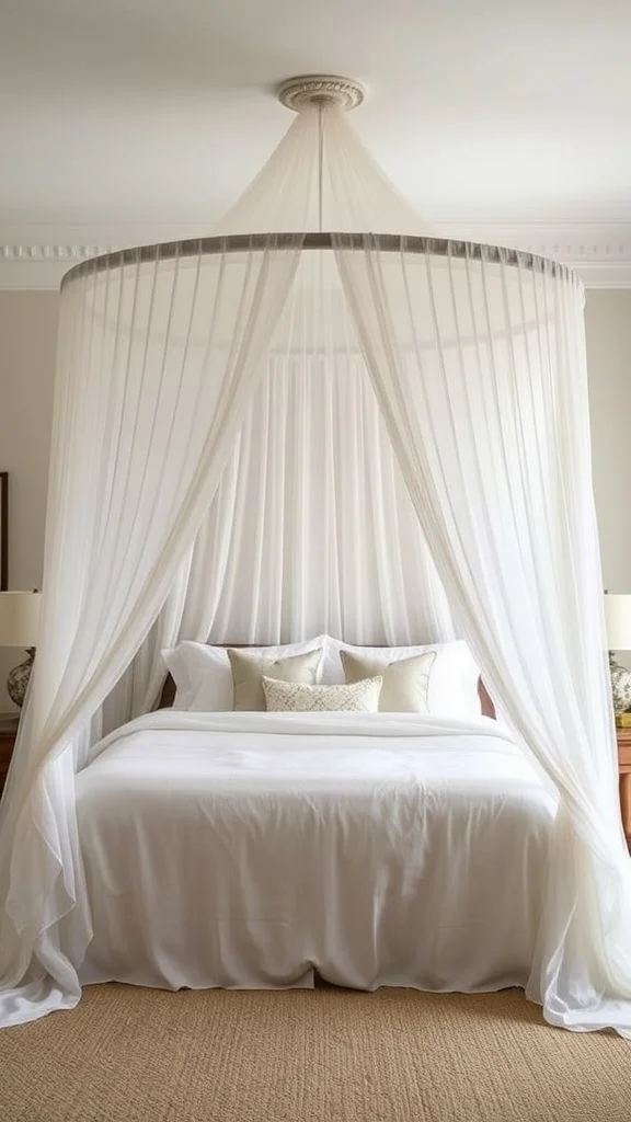 Create Drama with Flowing Canopy Fabric