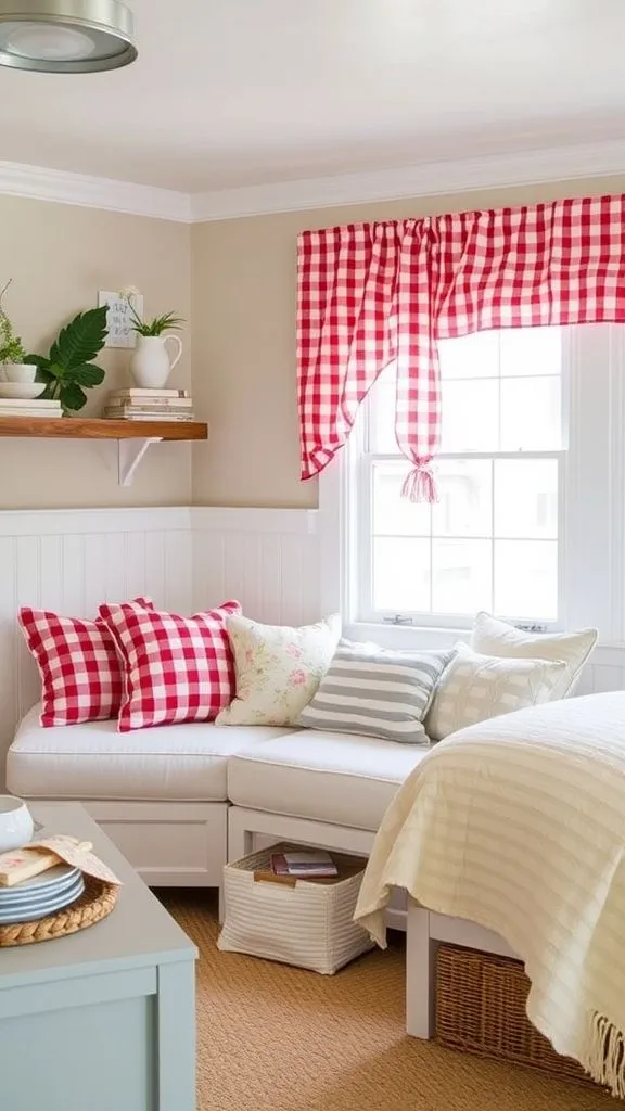 Embrace Classic Gingham Patterns
