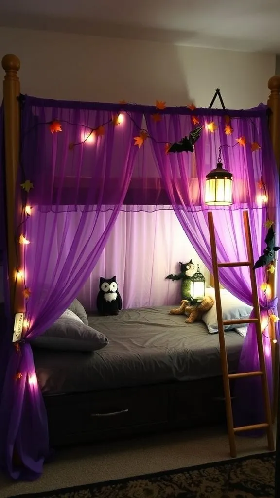 Enchanted Storybook Halloween Sleeping Nook