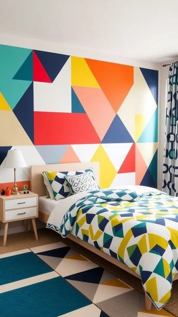 Energetic Geometric Pattern Play