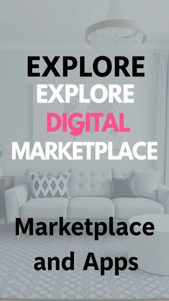 Explore Digital Marketplaces and Apps