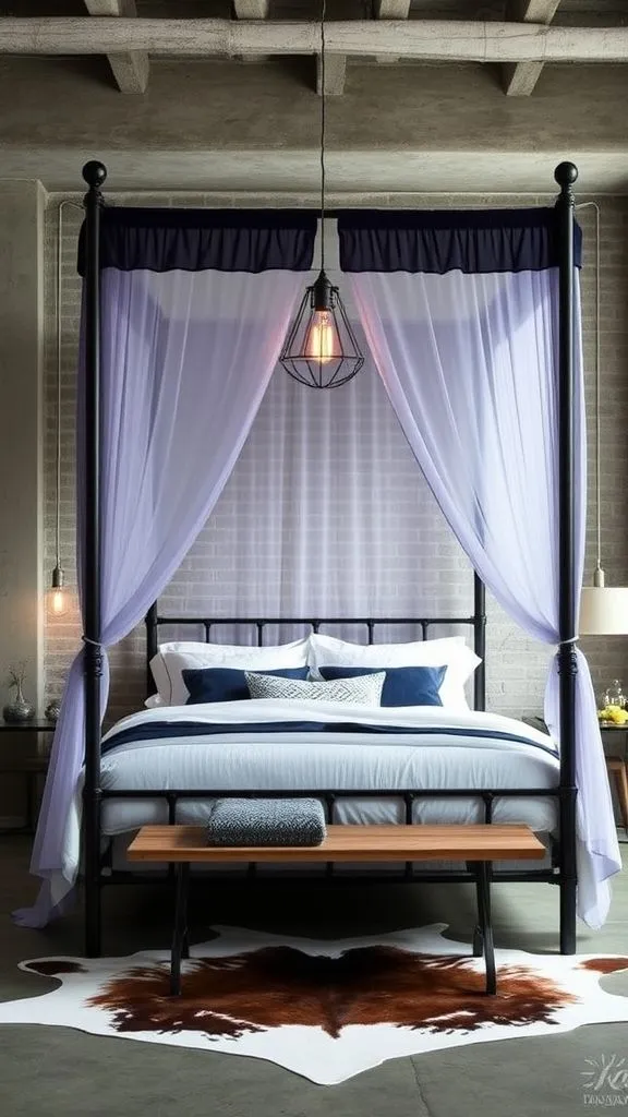 Factory Chic with Romantic Elements