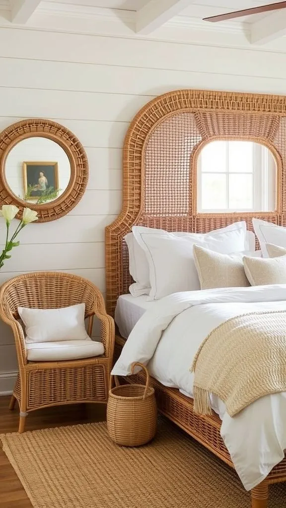 Incorporate Wicker and Rattan Touches