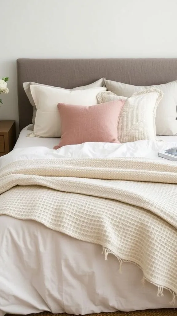 Layered Neutral Textiles
