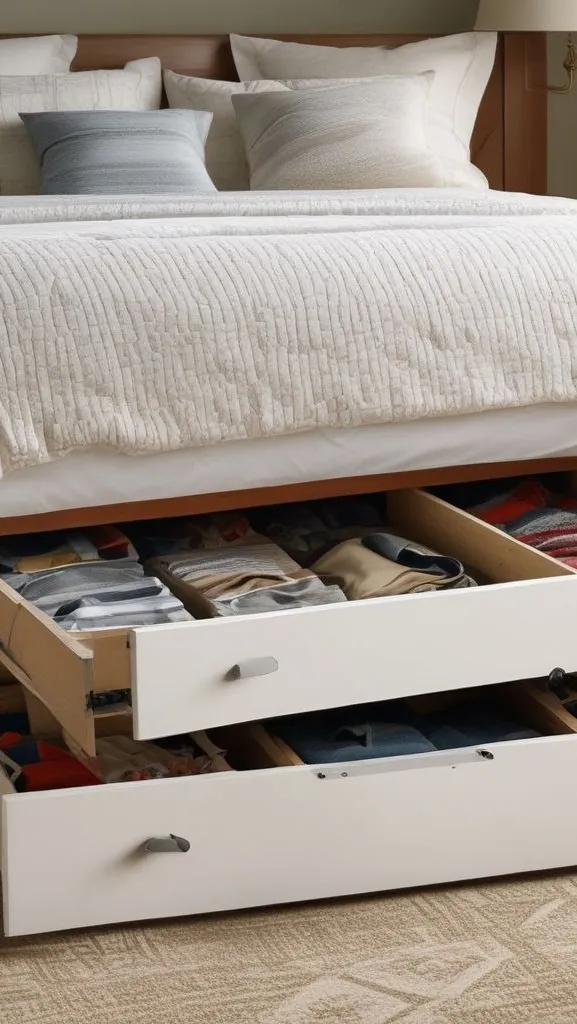 Maximizing Under-Bed Storage Space
