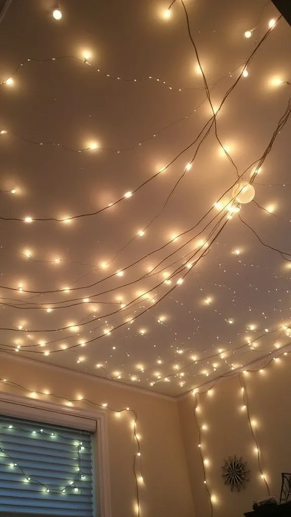 Overhead Canopy of Twinkling Stars