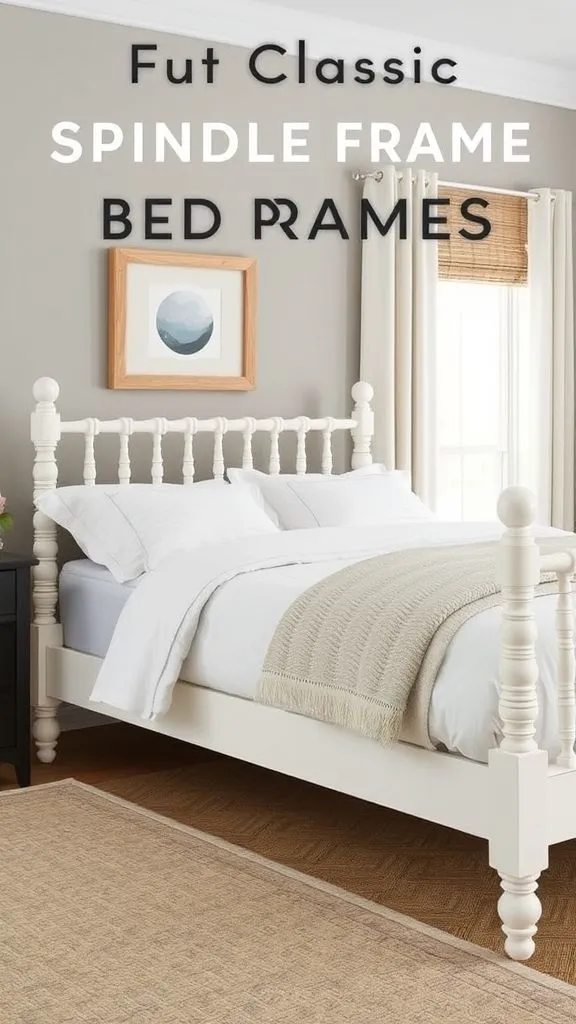 Select a Classic Spindle Bed Frame