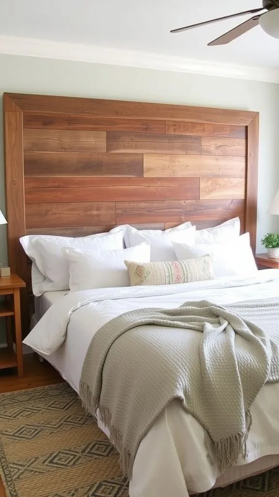 Showcase a Salvaged Wood Headboard
