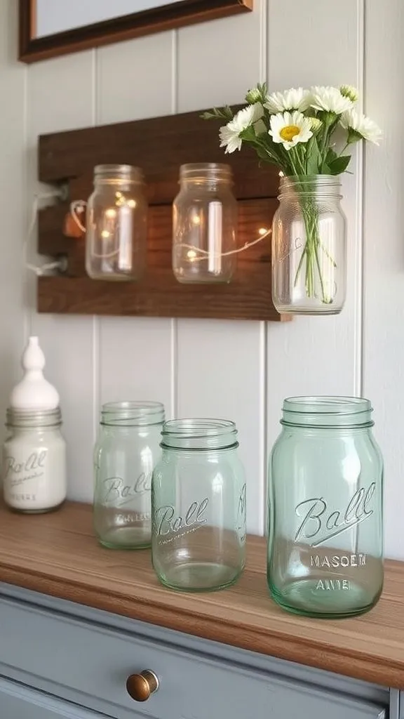 Style with Vintage Mason Jars