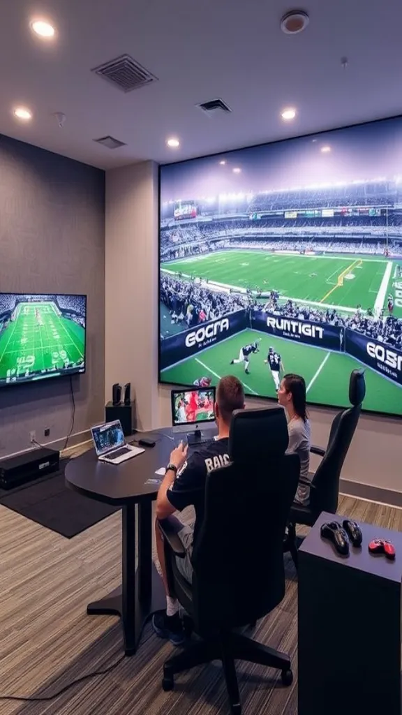Ultimate Gaming and Sports Combo Space