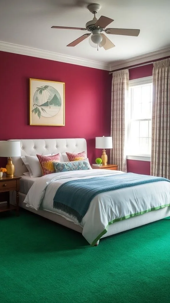 Vibrant Accent Color Statement