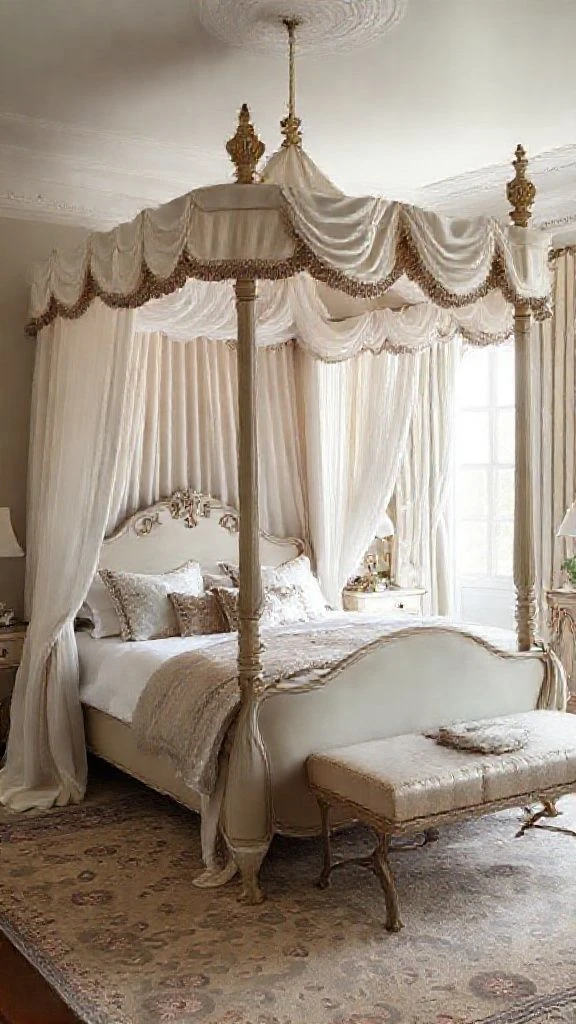 Choose a Canopy Bed for Romantic Drama