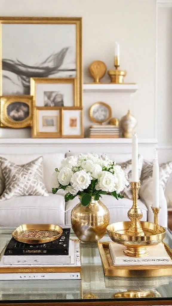 Finish with Layered Gold Accessories