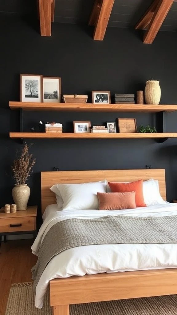 Warm Natural Wood Elements
