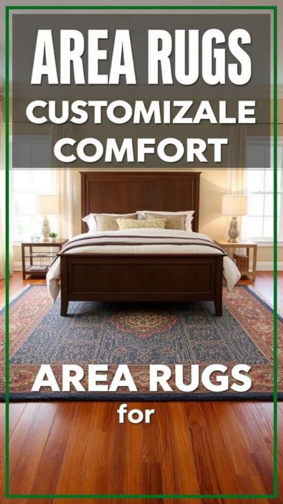 Area Rugs for Customizable Comfort

