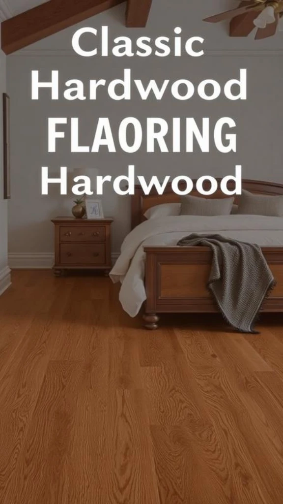 Classic Hardwood for Sophisticated Warmth
