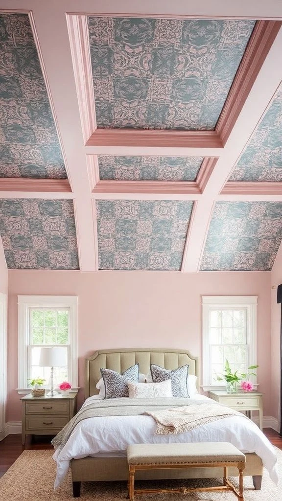 Create Drama by Painting or Wallpapering Above
