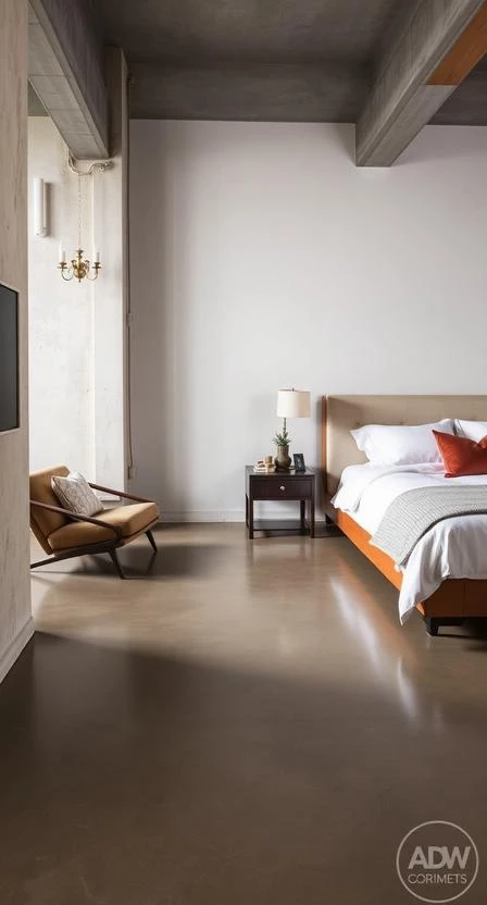 Polished Concrete for Industrial Chic
