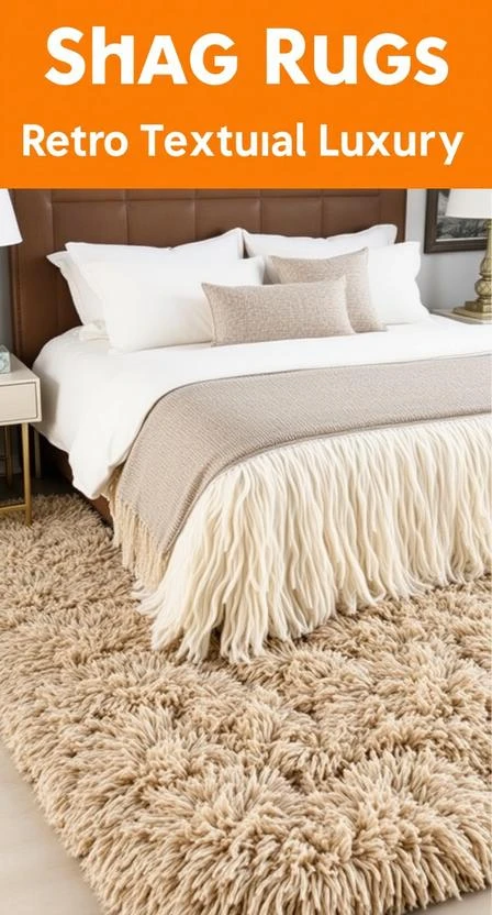 Shag Rugs for Retro Textural Luxury
