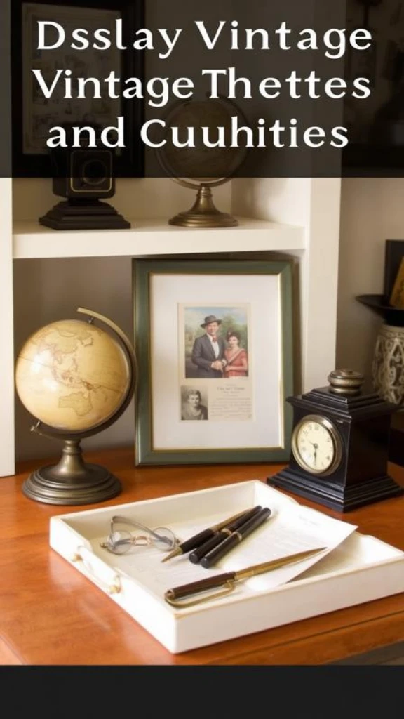 Display Vintage Trinkets and Curiosities