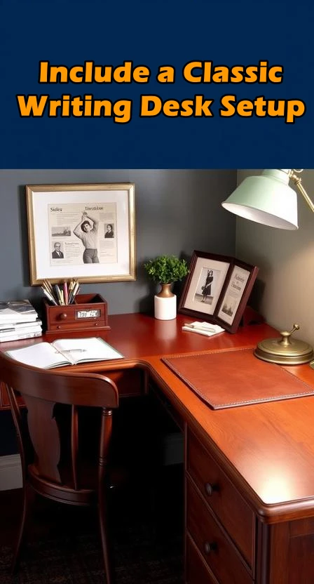 Include a Classic Writing Desk Setup