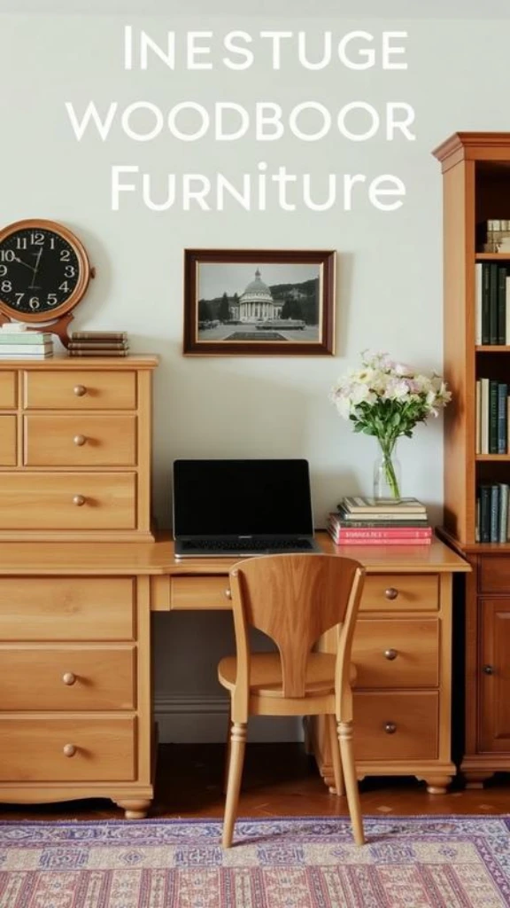 Invest in Vintage-Style Wooden Furniture