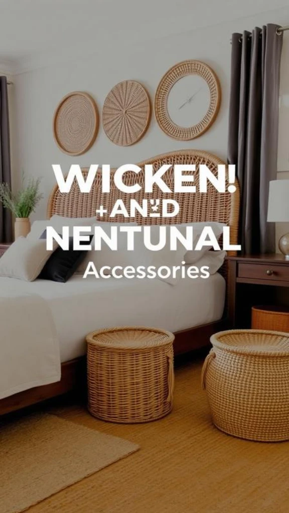 Use Wicker and Natural Fiber Accessories