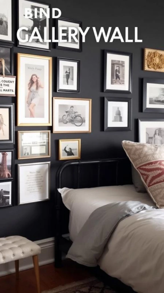 Build a Gallery Wall with Personal Photos and Art