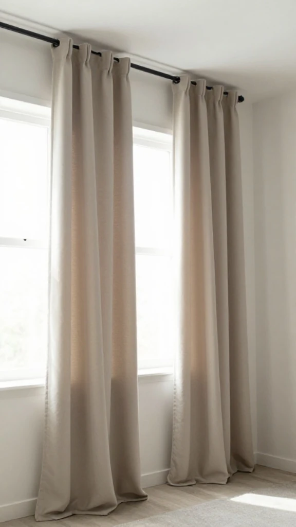 Curtains from Ceiling to Floor