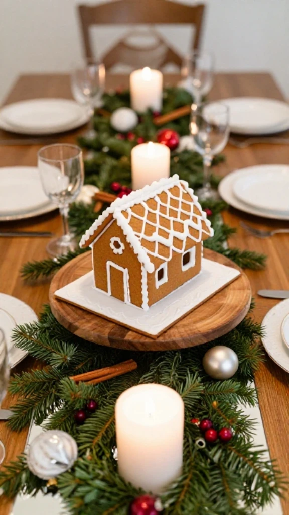 Design a Gingerbread-Themed Table Centerpiece