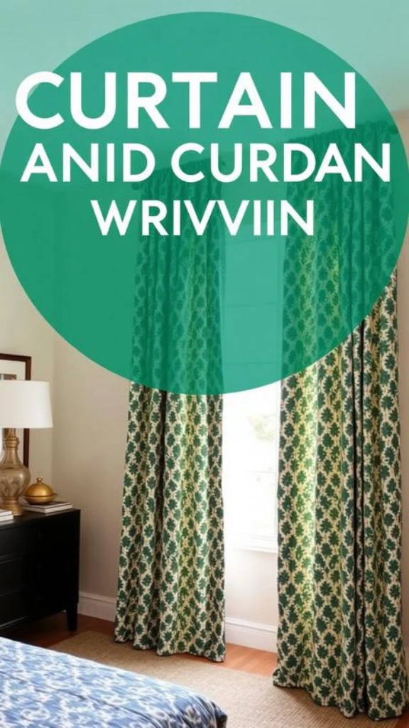 Hang Curtains Higher and Wider Than Your Window
