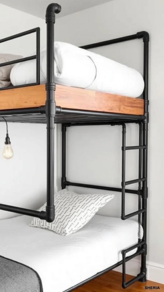 Industrial Pipe Frame Design