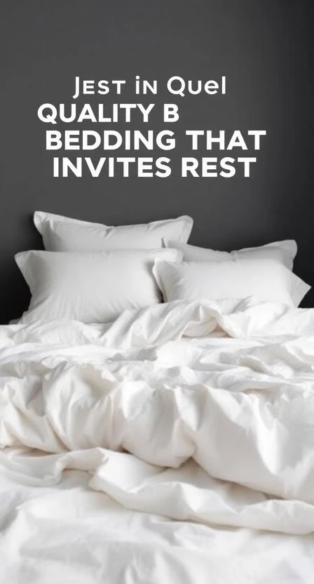 Invest in Quality Bedding That Invites Rest