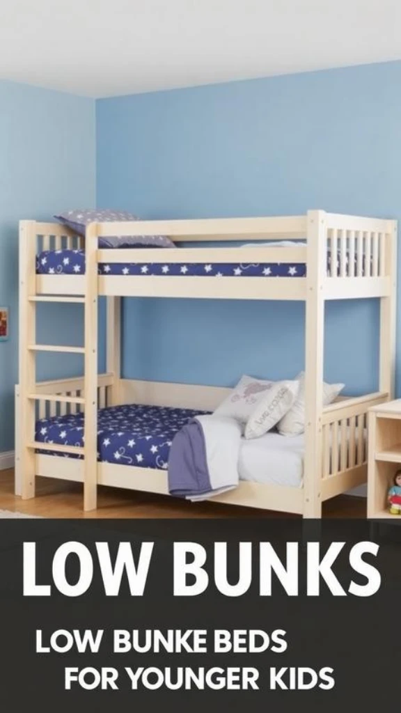 Low Bunk Beds For Younger Kids