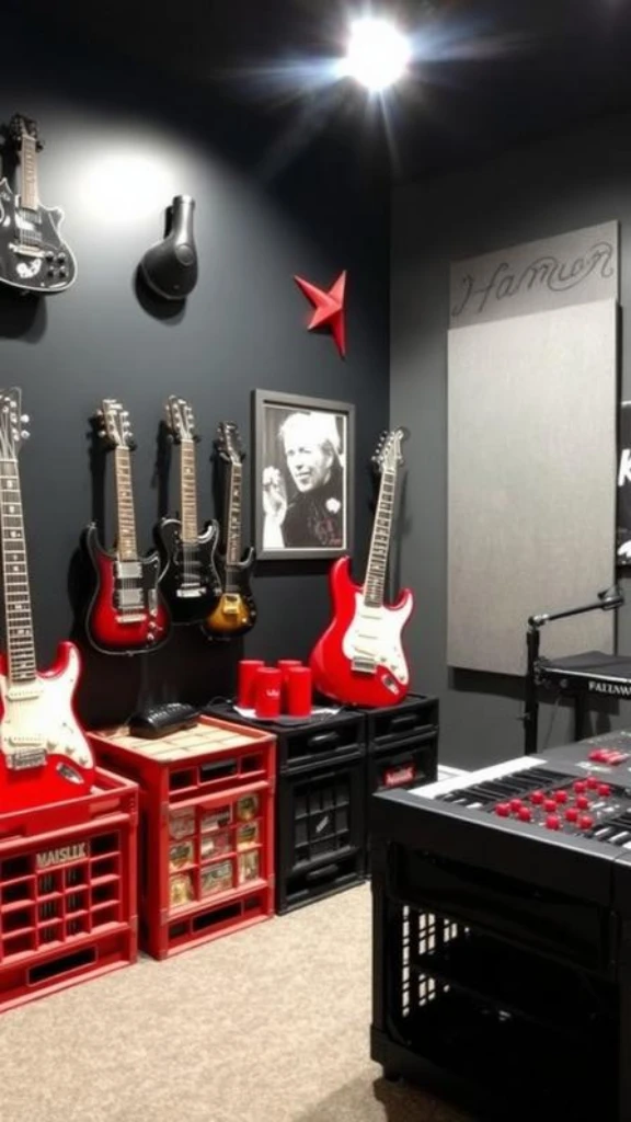 Music Studio Recording Room