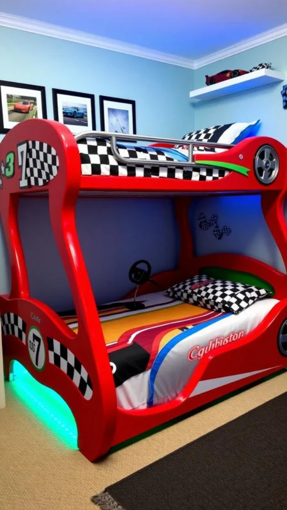 young boys bedroom ideas with bunk beds