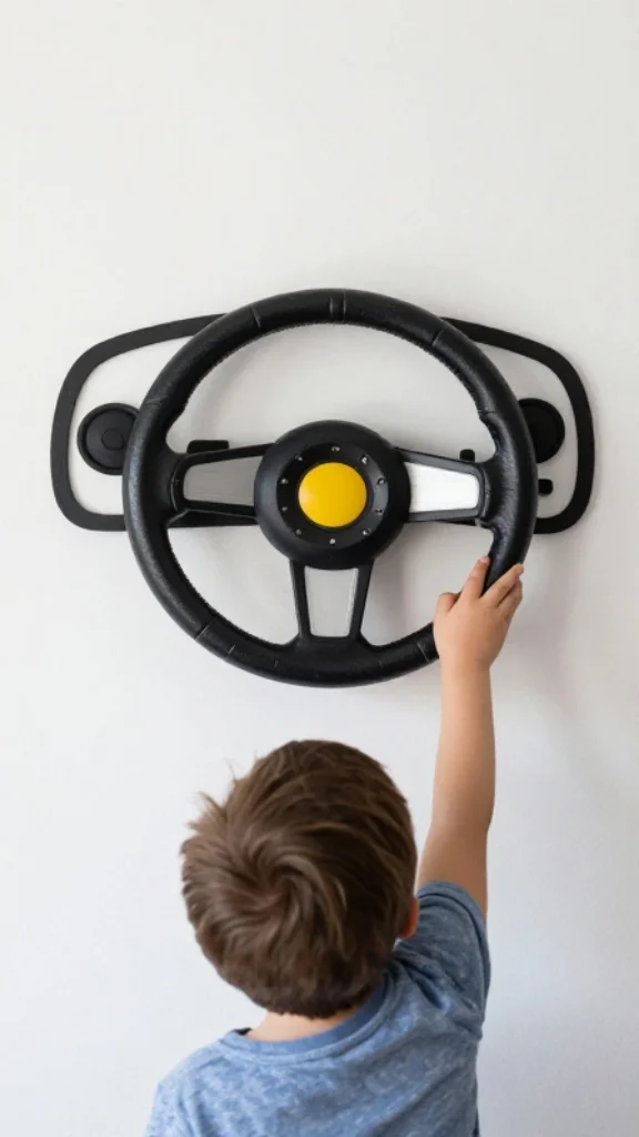Steering Wheel Wall Decor