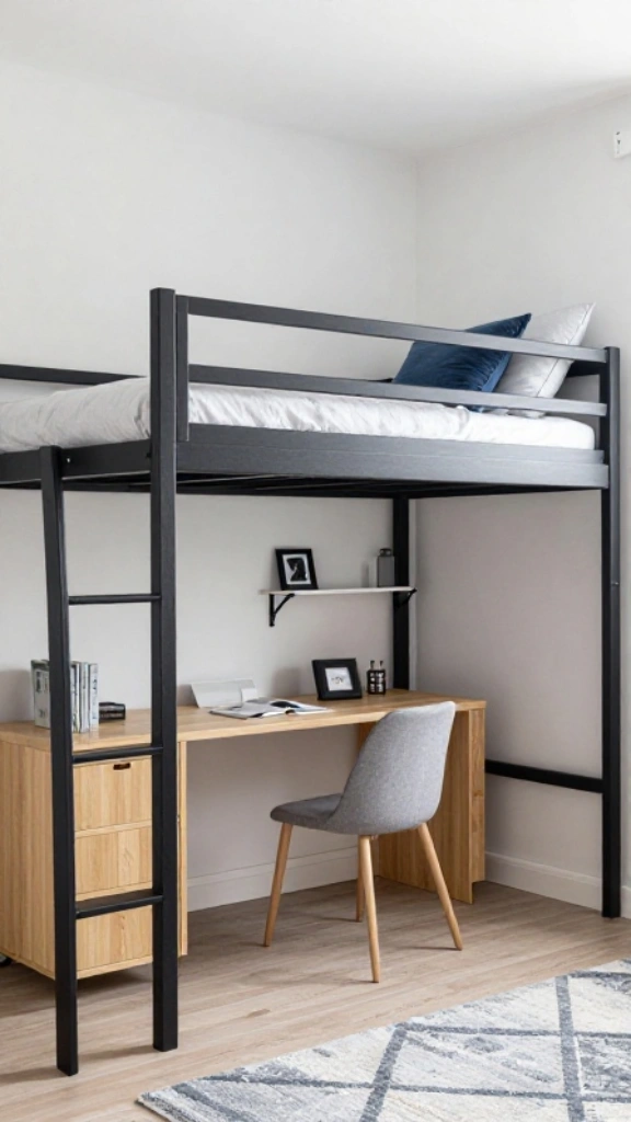 Choose a Loft Bed to Save Space