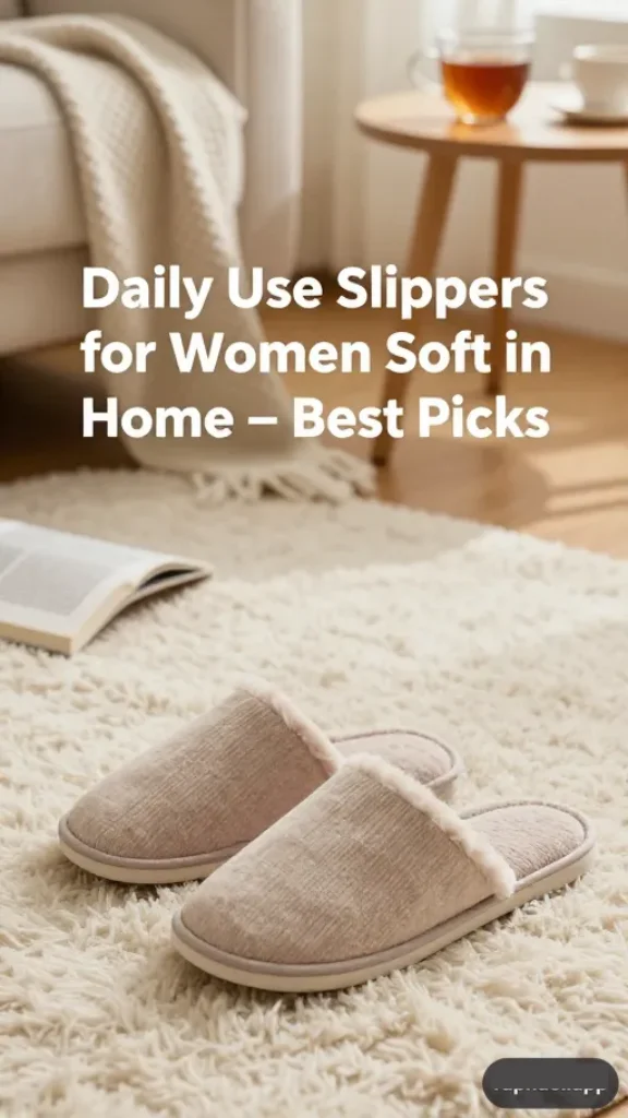 Daily Use Slippers for Women Soft in Home