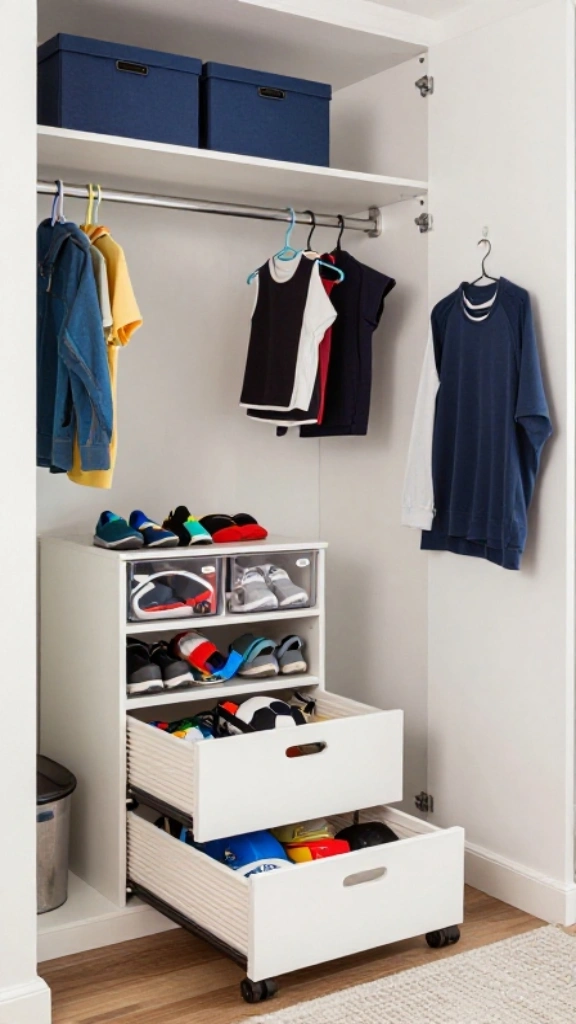 Maximize Closet and Under-Bed Storage