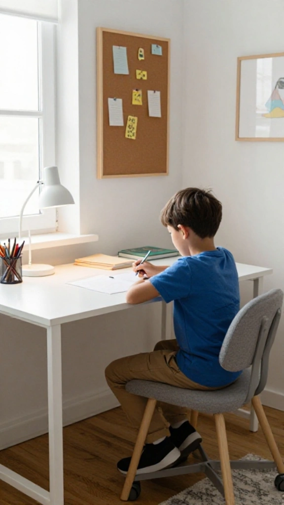 Set Up a Homework and Study Zone